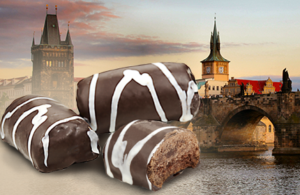Печенье сдобное глазированное "Прага"