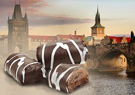 Печенье сдобное глазированное "Прага"